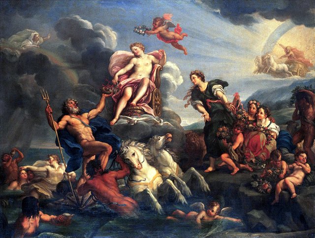 The Triumph of Venus by Giuseppe Bartolomeo Chiari