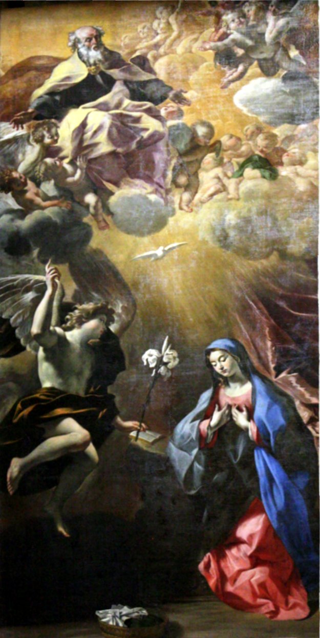 Verkündigung des Herrn by Giovanni Lanfranco