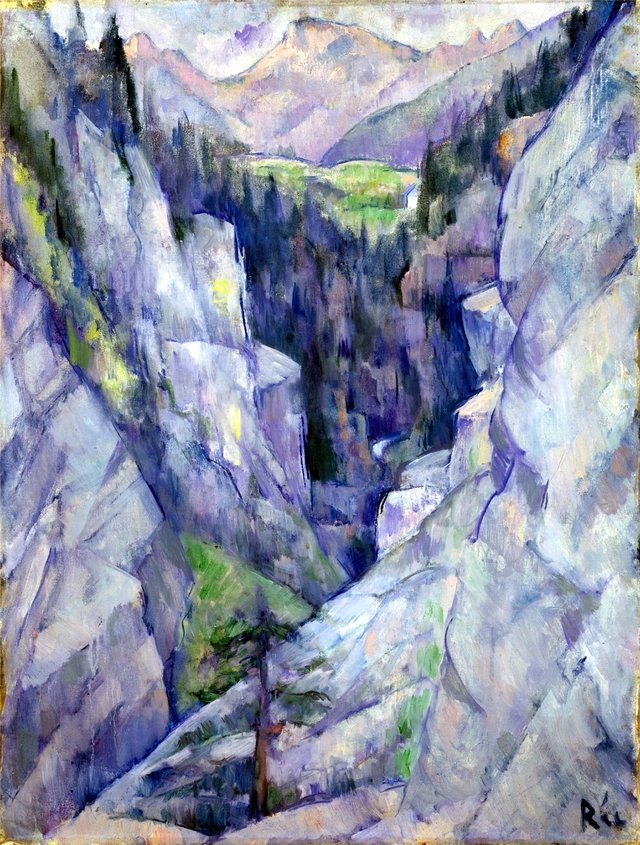 Ravine at Pians by Anita Rée