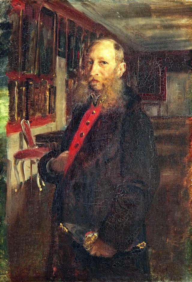 Baron Tage Reedtz-Thott. by Otto Bache