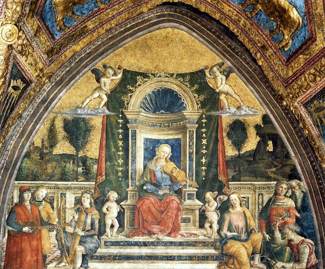 The Music by Pinturicchio
