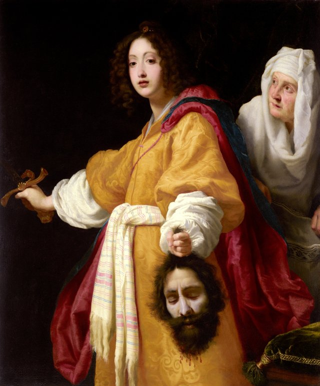 Judith mit dem Haupt des Holofernes by Cristofano Allori