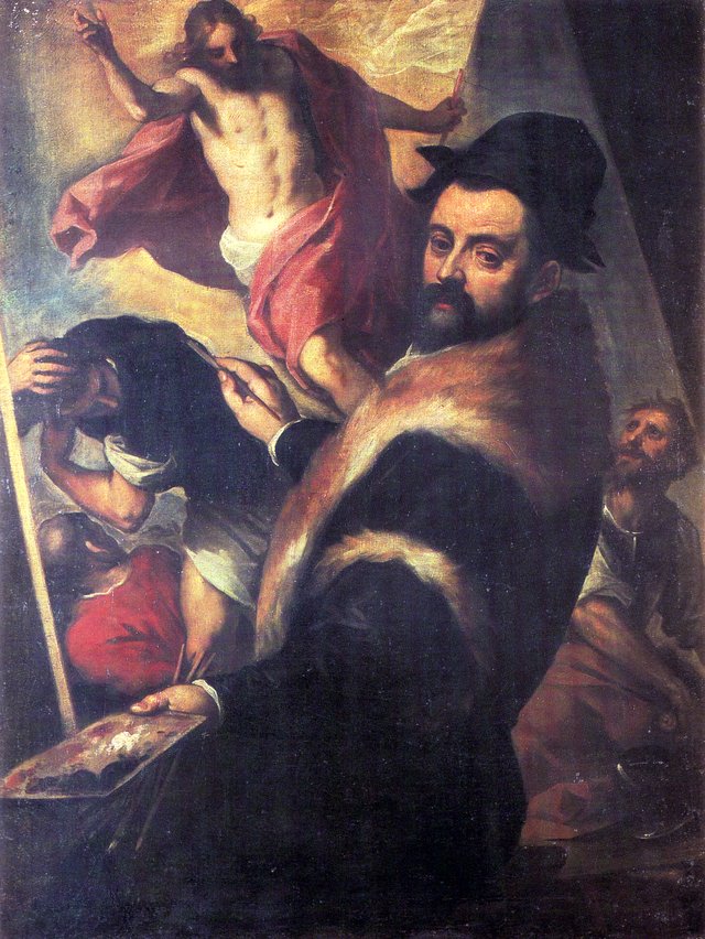 Self-portrait by Palma il Giovane