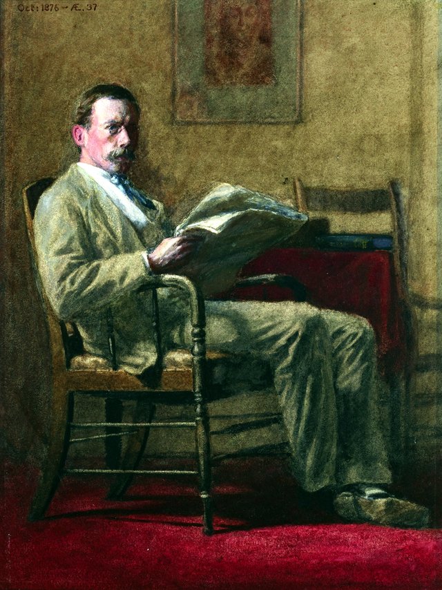 Portrait of a Philadelphia Gentleman by Thomas Pollock Anshutz