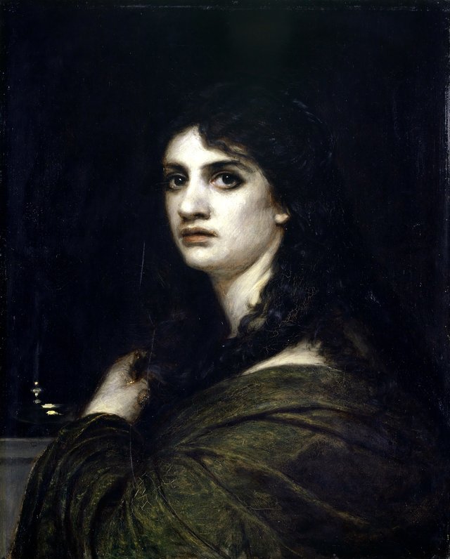 Melancholy by Arnold Böcklin