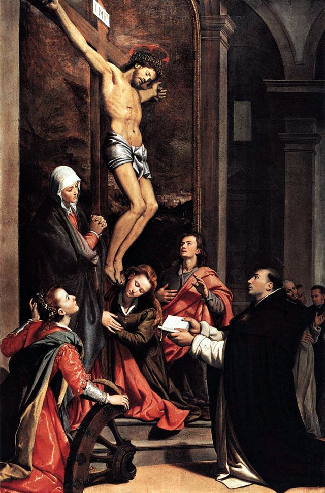 The Vision of Saint Thomas Aquinas by Santi di Tito