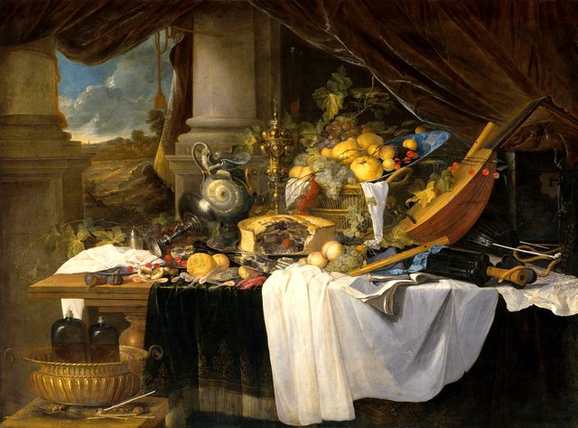 Banquet Still Life by Jan Davidsz. de Heem
