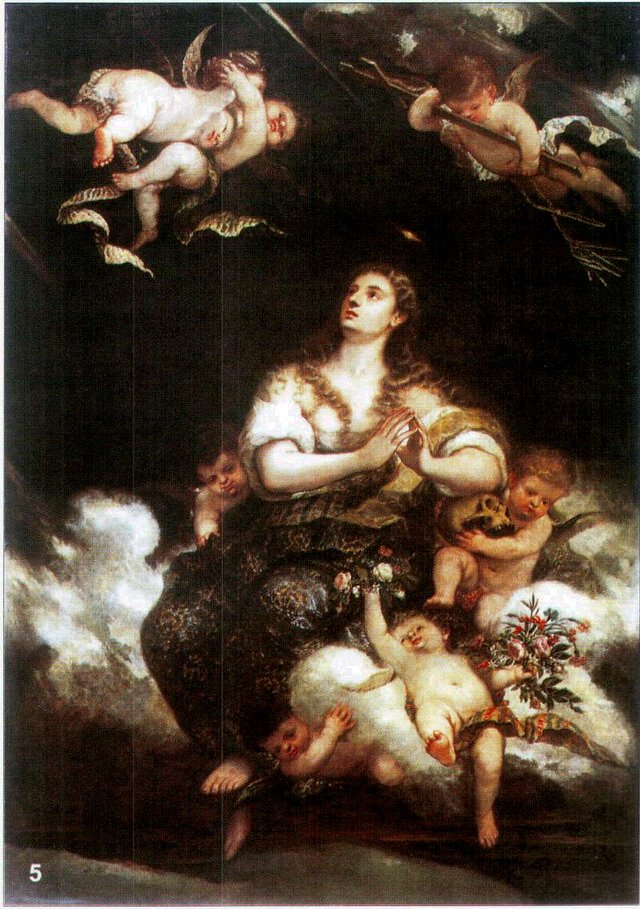 Éxtasis de la Magdalena by José Antolínez