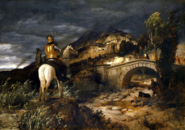 The March of the Goths by Arnold Böcklin