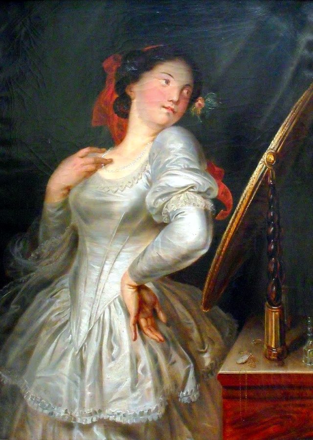 Coquette Dress (The Devil's Mirror) by Antoine Wiertz