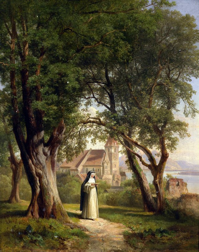 Nun by Anton Hansch