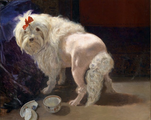 Die zerbrochene Schale by Anton Schrodl