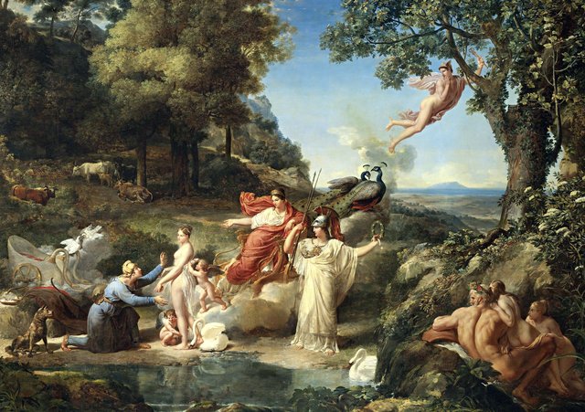 The Judgment of Paris by Guillaume Guillon-Lethière