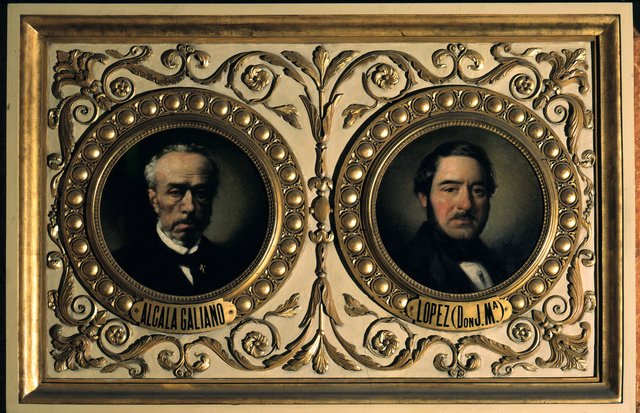 Antonio Alcalá Galiano by José Casado del Alisal