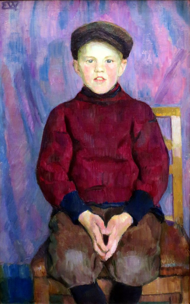 A Boy by Erik Werenskiold