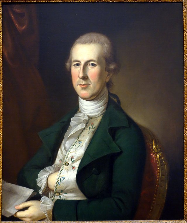 Portrait of Mr. Thomas Russell by Charles Willson Peale