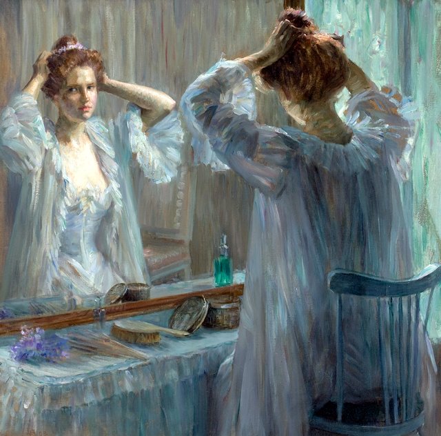 The Toilet by Louise Catherine Breslau