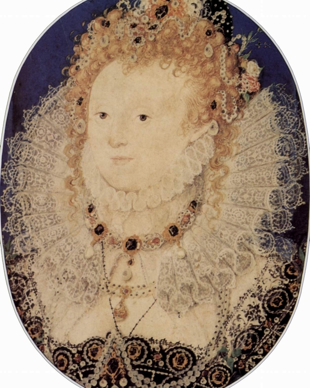 Porträt Elisabeth I., Königin von England by Nicholas Hilliard