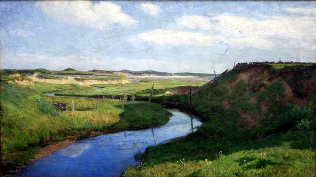 Landskap, Wiig by Kitty Lange Kielland