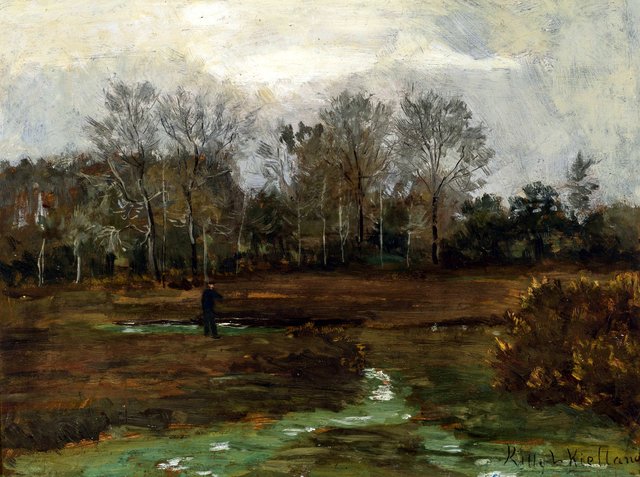 Fra Mosvannsparken by Kitty Lange Kielland