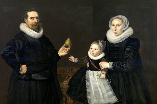 Portrait of a Family by Cornelis van der Voort