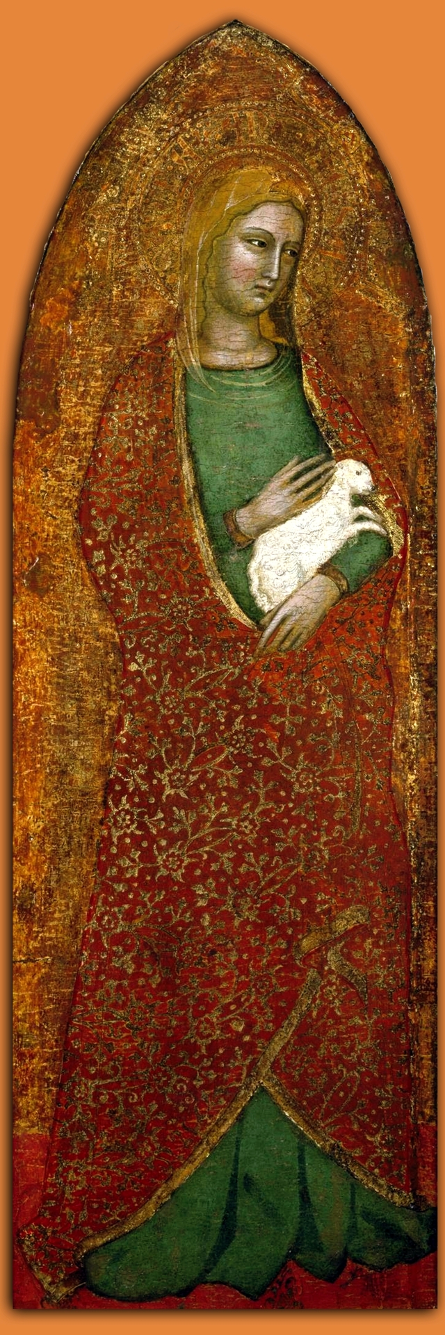 Saint Agnes by Andrea di Bonaiuto