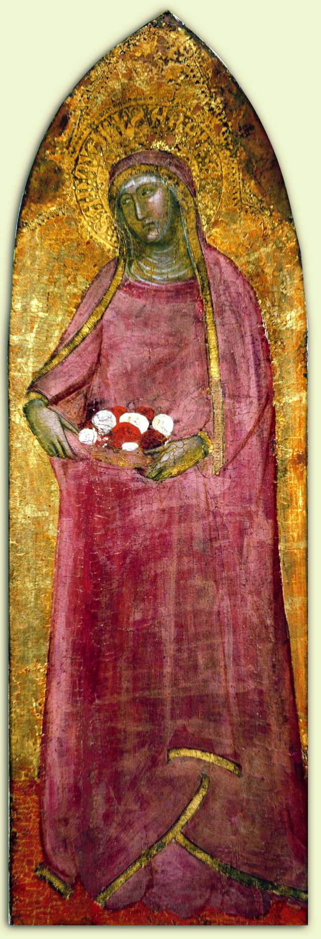 Saint Elizabeth of Hungary by Andrea di Bonaiuto