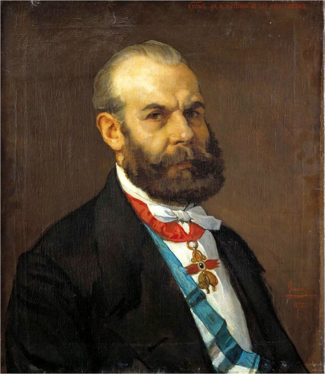 Antonio de los Ríos Rosas by Eduardo Rosales