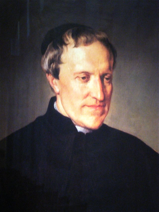 Porträt des Antonio Rosmini (1797-1855) by Francesco Hayez