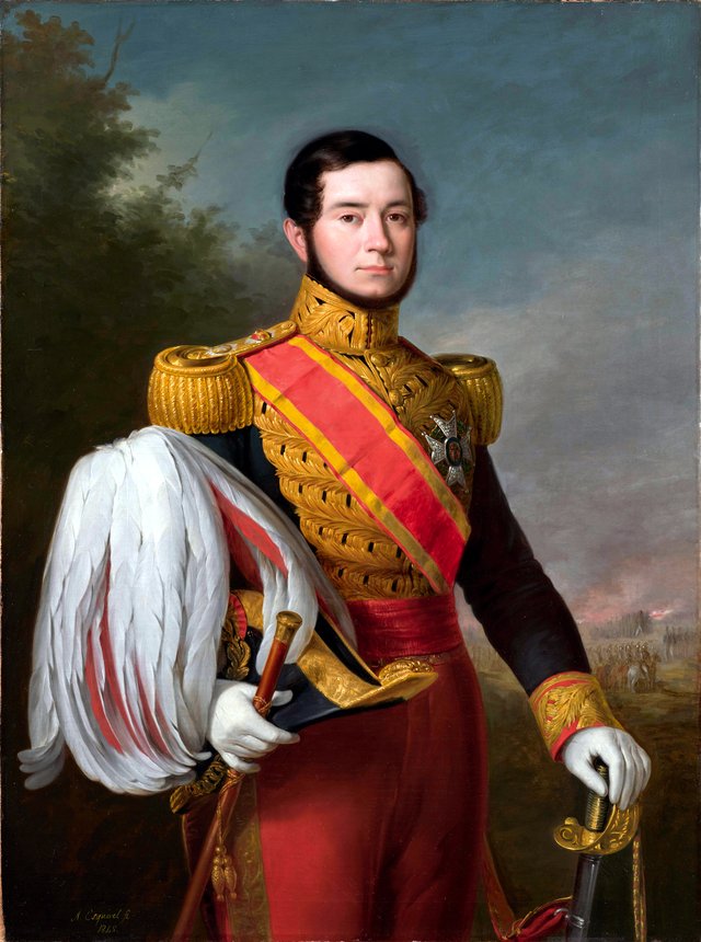 El General Prim by Antonio María Esquivel