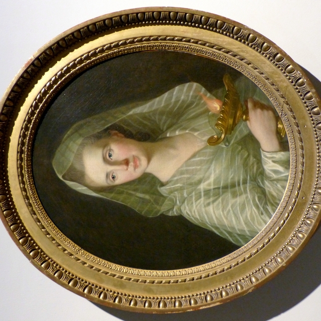Mrs Virginia Parker, Wife of the Painter Joseph Vernet by Louis-Michel van Loo