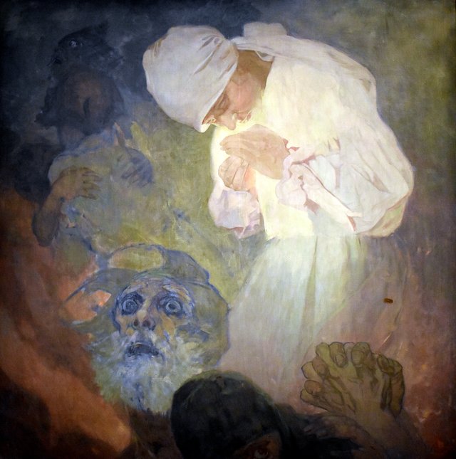 The Light of Hope by Alphonse Mucha