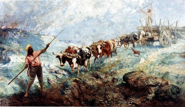 A Derrubada by Antônio Parreiras