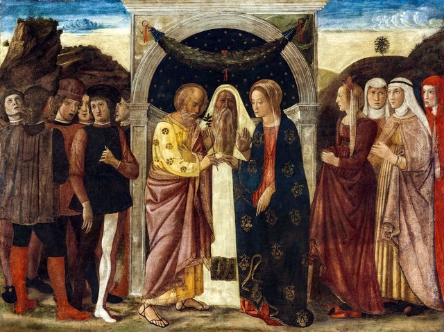 Marriage of the Virgin by Jacopo Bellini