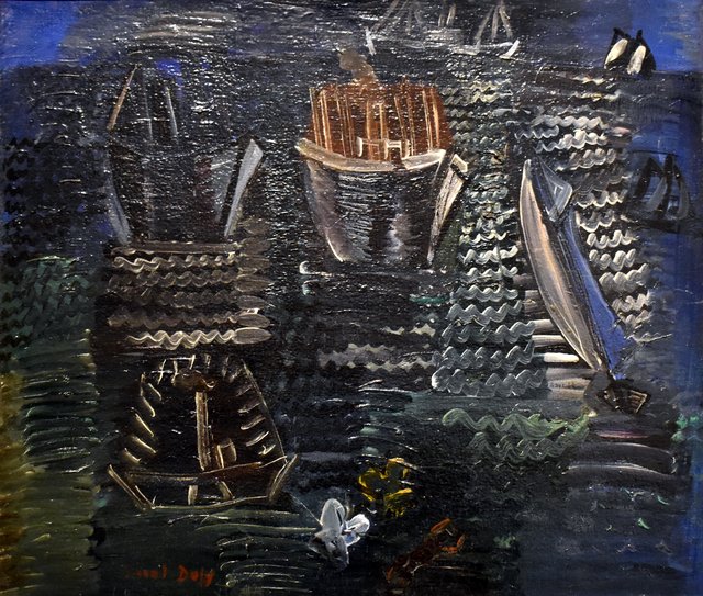 La Mer et les Bateaux by Raoul Dufy