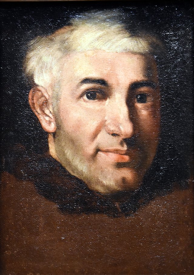 Etude pour le portrait d'un moine by Gaspare Traversi