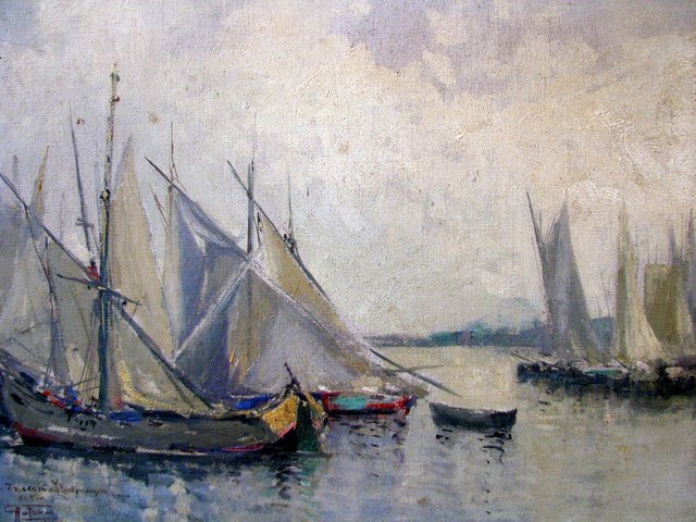 Seascape (II) by Antônio Parreiras