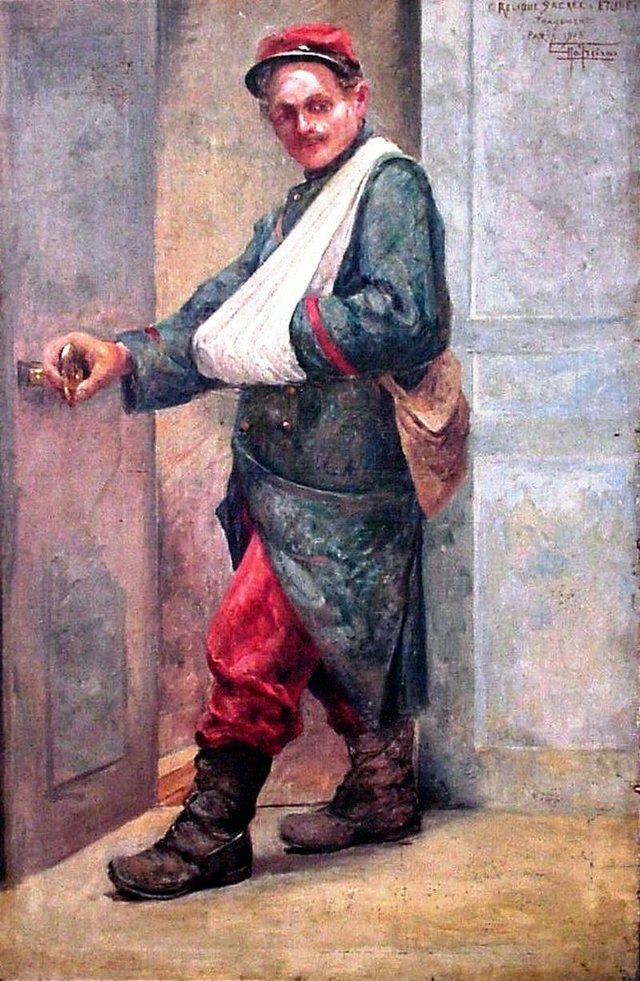 Relique Sacrée: Poilu by Antônio Parreiras