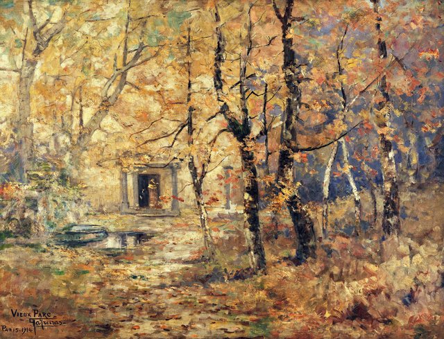 Vieux Parc, Paris by Antônio Parreiras