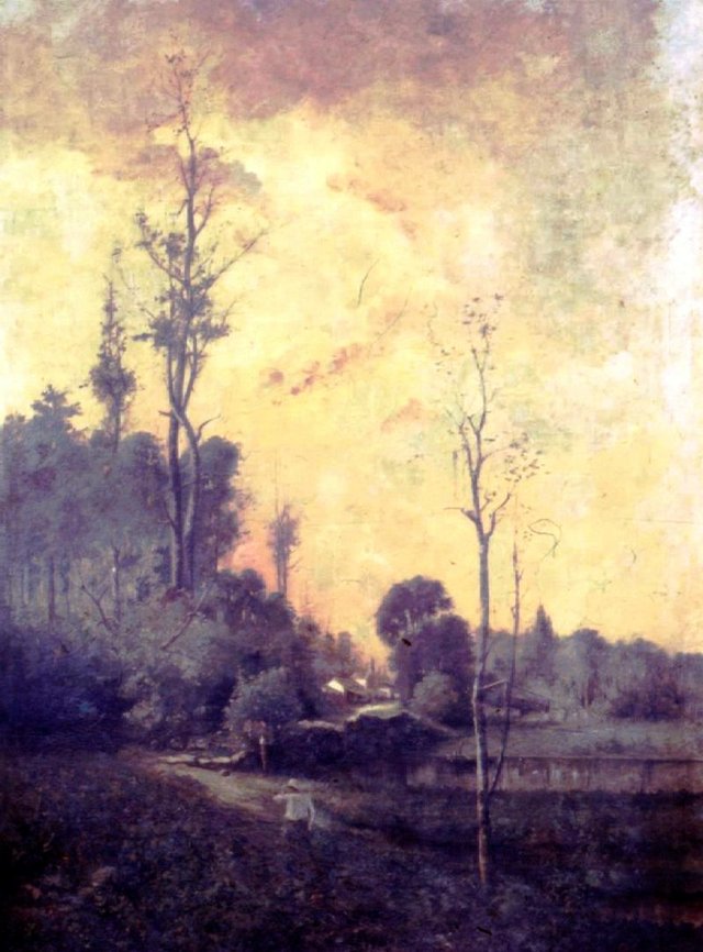 In the afternoon by Antônio Parreiras