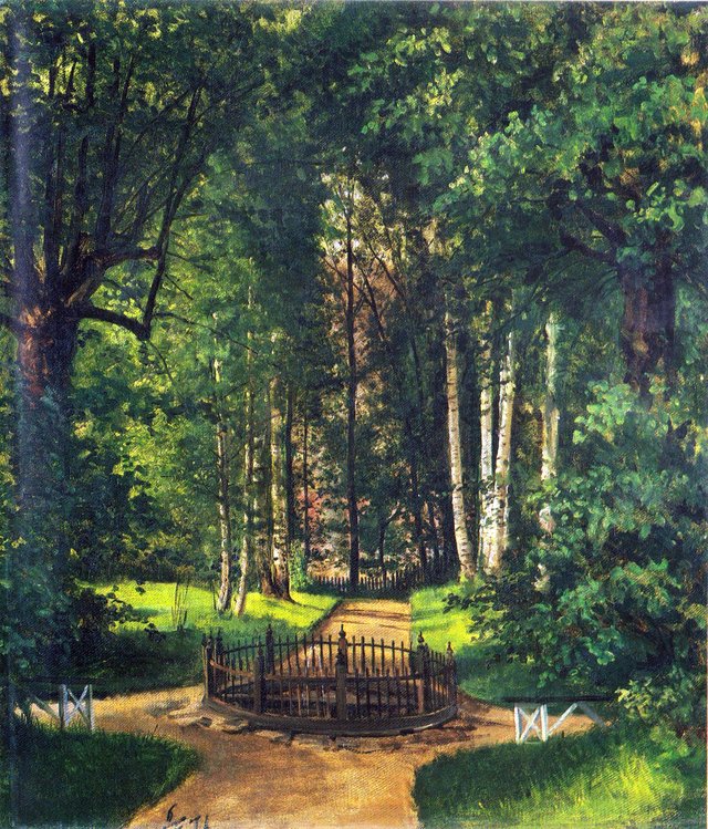 Arbo-Fra Gulskogen by Peter Nicolai Arbo