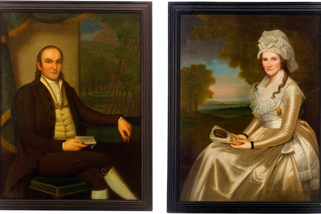 Jared Lane and Apphia Ruggles by Ralph Earl