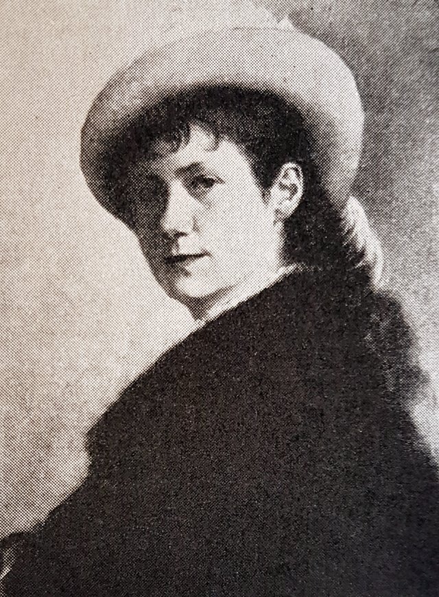 Julia Beck självporträtt 7 by Julia Beck