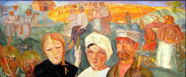 The People's Land by Boris Grigoriev