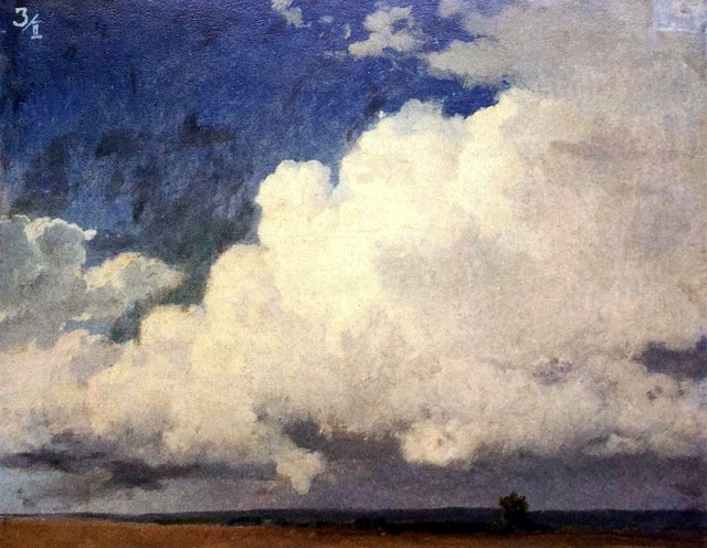 Sky with Clouds by Fyodor Vasilyev