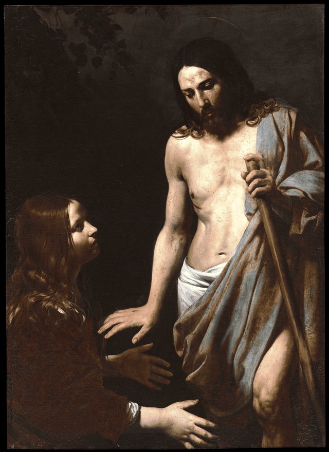 Apparation of Christ before Mary Magdalene by Valentin de Boulogne