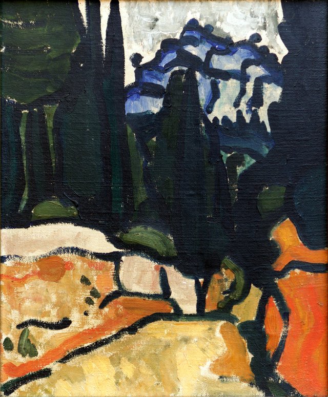Cyprès à Cassis by André Derain