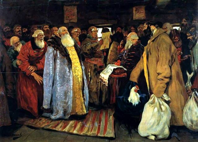 Arrival of Voivode. by Sergey Ivanov