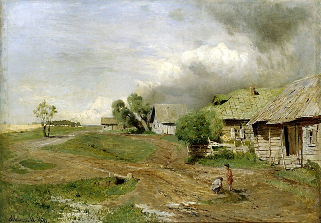 Левитан Перед грозой by Isaac Levitan
