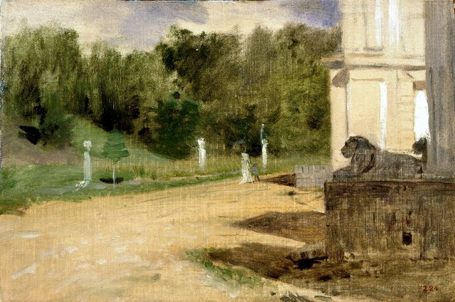 Левитан Останкино by Isaac Levitan